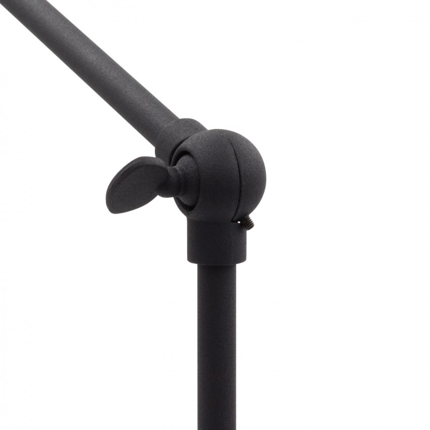 Aplique Orientable Tivo 1 Foco Negro