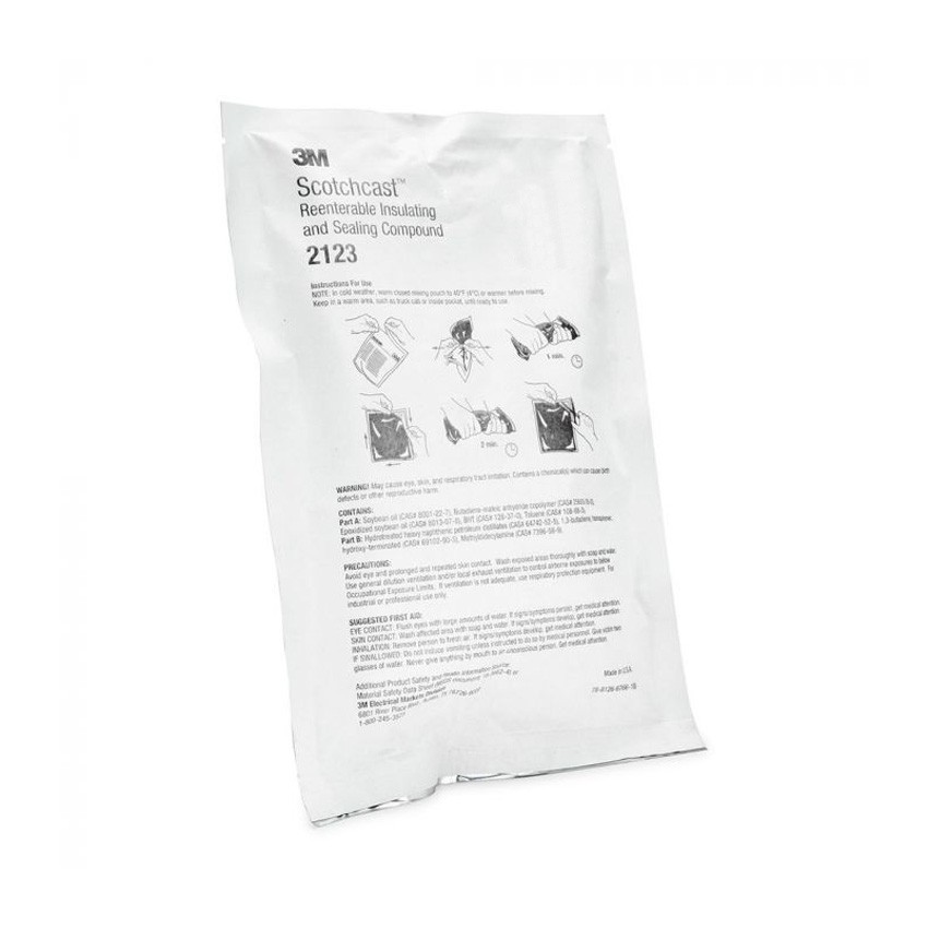 3M Scotch 2123 C reenterable elektrische isolatiehars 350g IP68 3M-7000031696