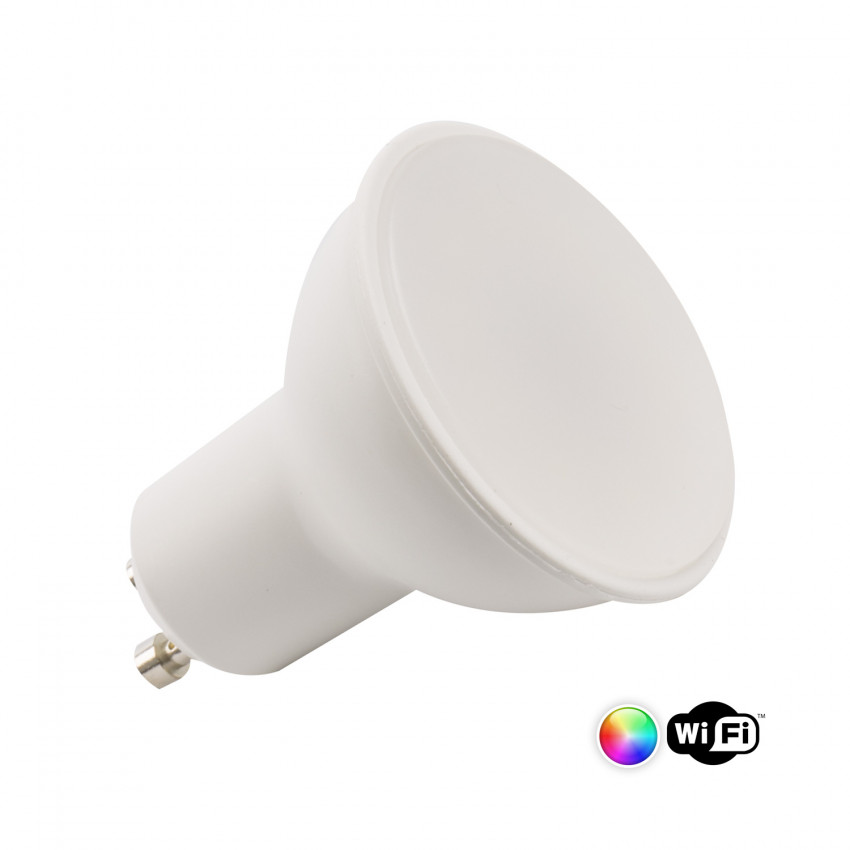 Slimme LED lamp Smart WiFi GU10 5W 300lm RGBW Dimbaar