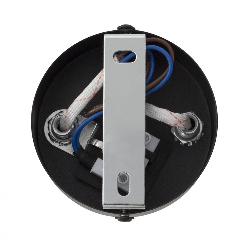 Aplique Orientable Tivo 1 Foco Negro