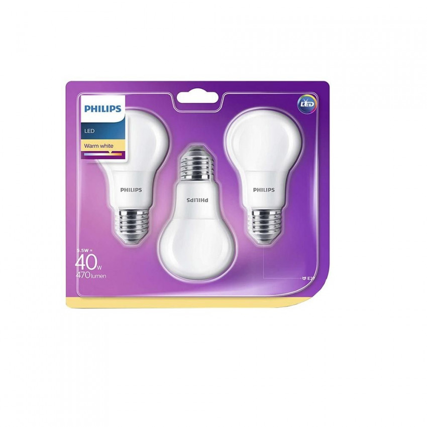 Lámpara LED GU10 PHILIPS 3.5W 36°