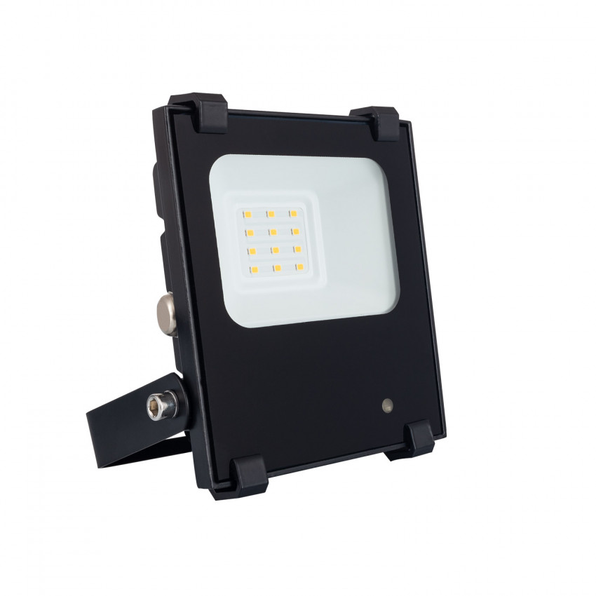Schijnwerper LED 10W 140 lm/W IP65 HE PRO Dimbaar met Radar Bewegingsdetector 