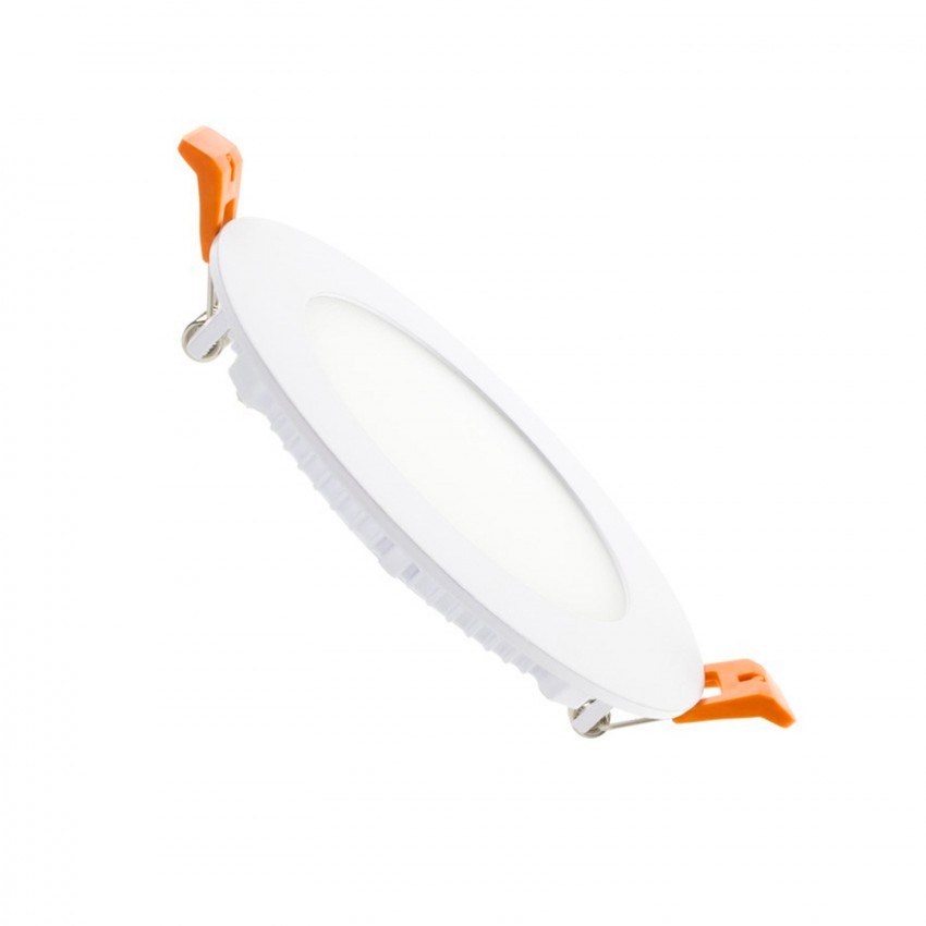 LED Downlight  Rond 6W Super Slim Zaag Maat Ø 110 mm