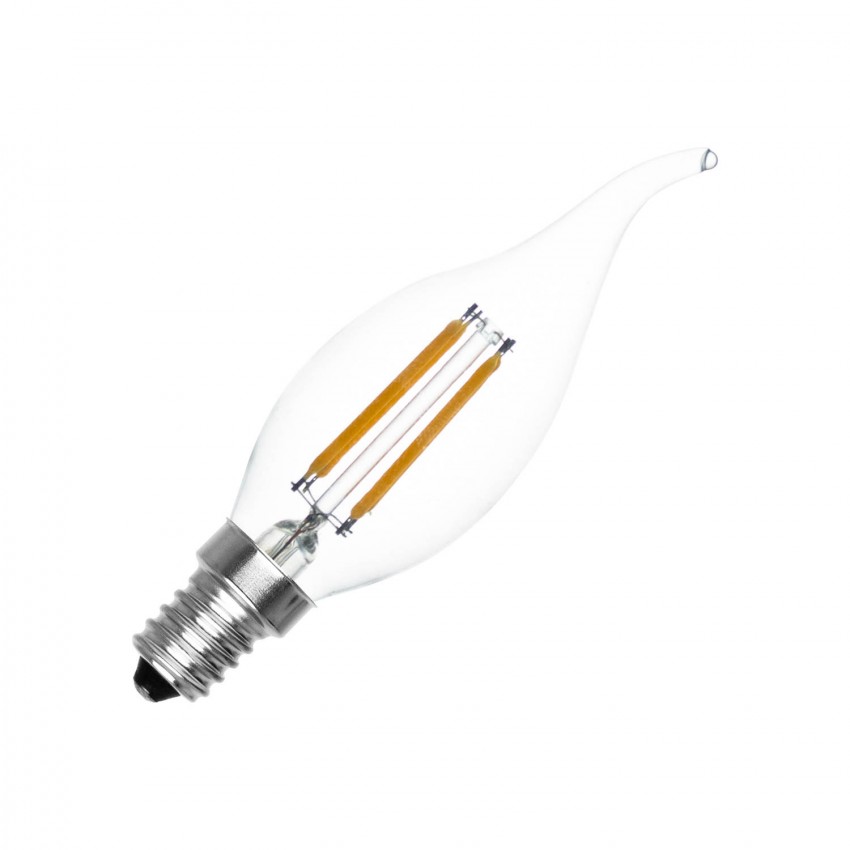 Bombilla LED E14 Regulable Filamento Murano C35 4W