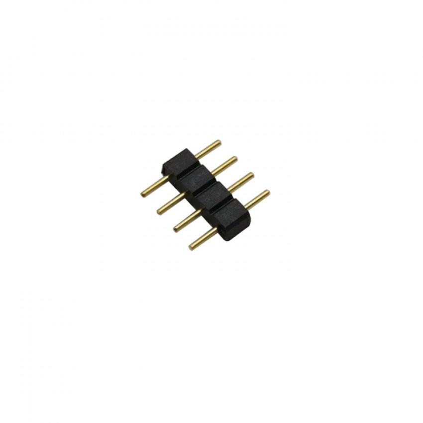 Connector 4 Pin voor 12V DC RGB LED strip.