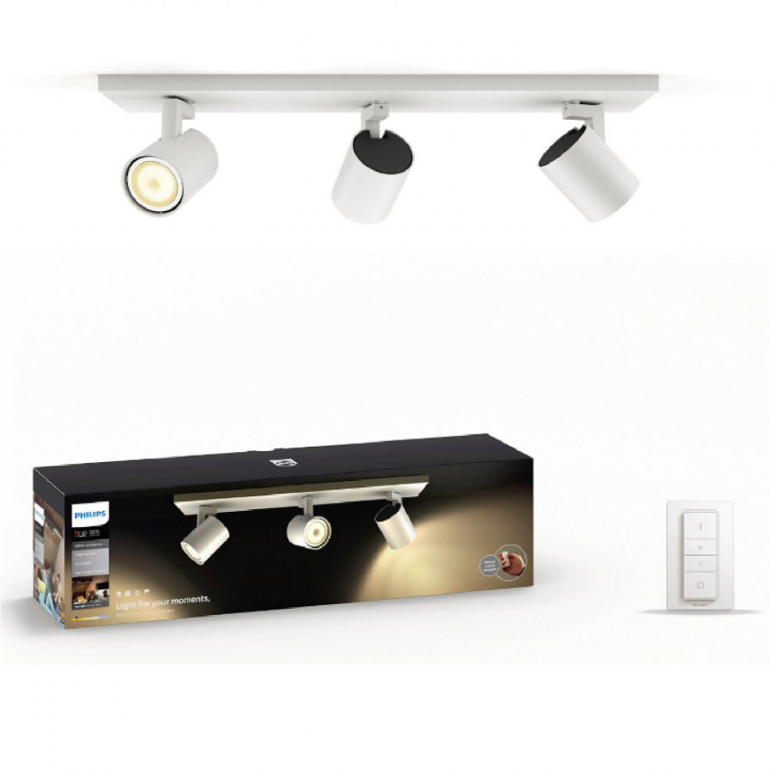 Plafondlamp Philips LED CCT Runner 3 spots 
