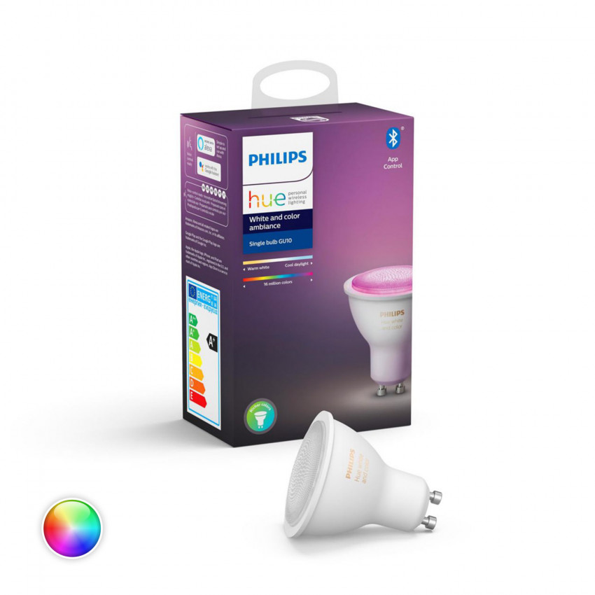 Slimme LED Lamp GU10 4.3W 230 lm PHILIPS Hue White Color  