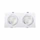 Foco Downlight LED Rectangular Doble New Manhatan 20W