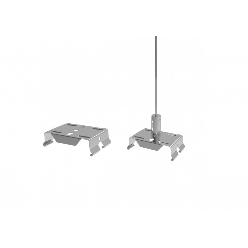 Ophangset voor de 60W Trunking LED linear bar 