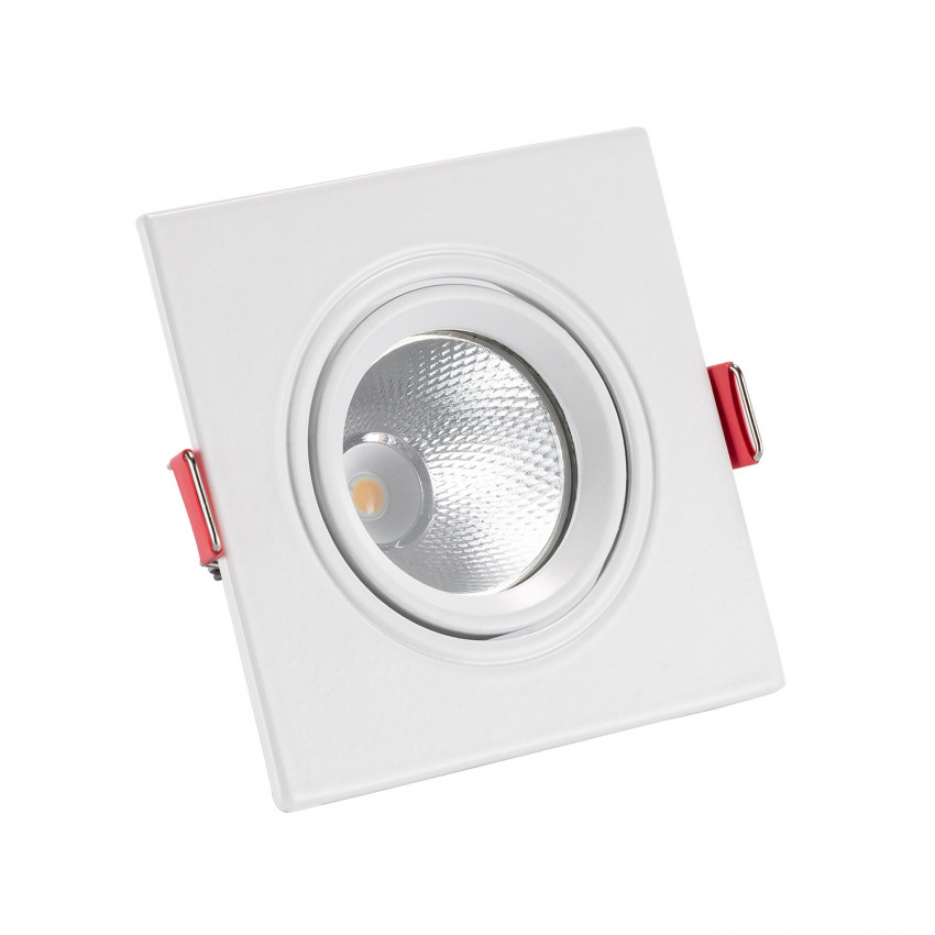 Vierkante LED Downlight New Madison 5W (UGR19) Zaag maat Ø 75 mm