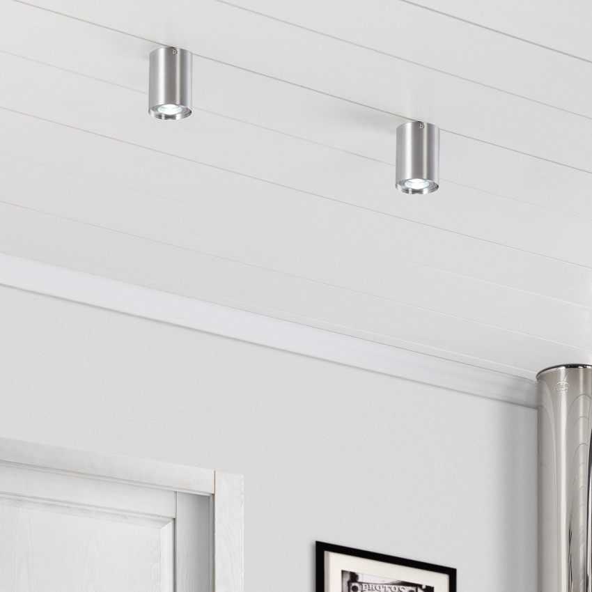 Aro Downlight Circular Blanco para Bombilla LED GU10 / GU5.3