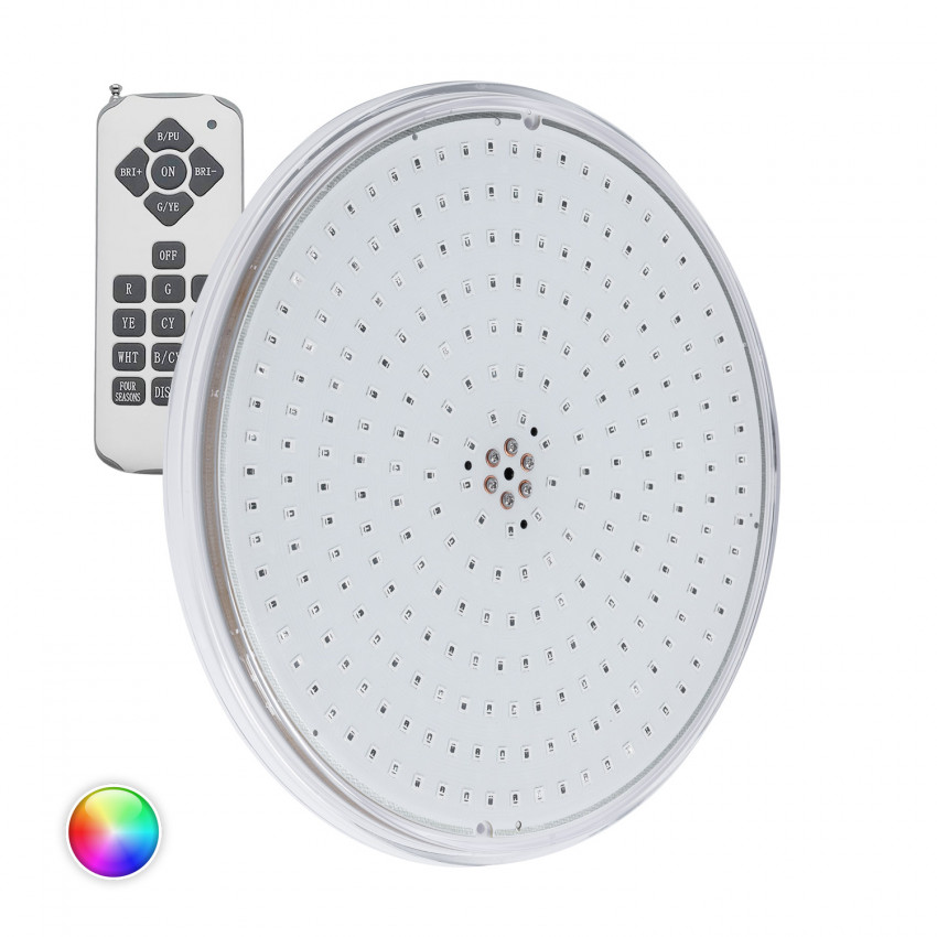 Zwembadlamp Onderdompelbaar Slim PAR56 LED IP68 12V AC RGB 20W 