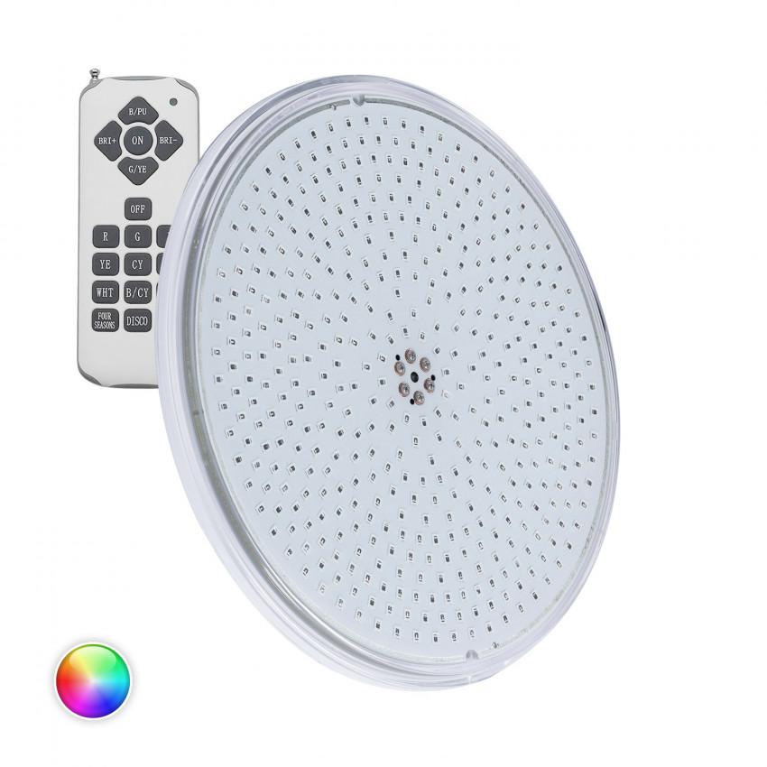 Zwembadlamp Slim PAR56 LED Onderdompelbaar IP68 12V AC RGB 35W 