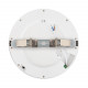 Placa LED Tª Color Seleccionable Circular SuperSlim 6W Regulable