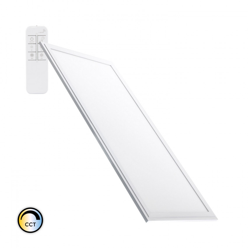 Led paneel 60x30 cm 24W 2400lm Regelbaar CCT met afstandsbediening  