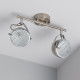 Foco Orientable Izga 2x Plata