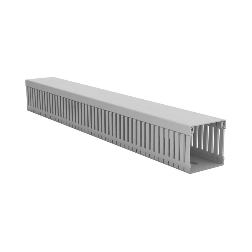 Canaleta Ranurada 40x40 mm