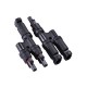 Conector Multicontact MC4 2/1 para Cable de 4-6mm2