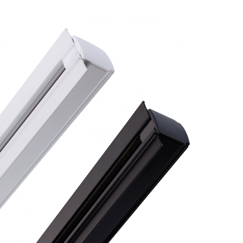 Driefasige Inbouw Rail Aluminium voor LED Spotlights 1 meter