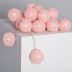 Guinalda 20 Bolas LED Negro