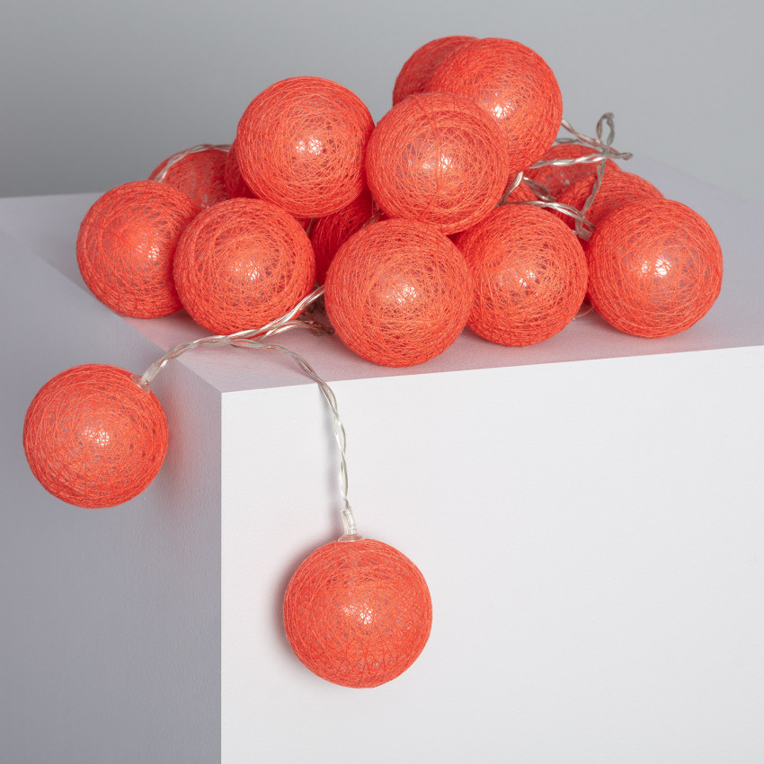 Red Sugar LED slinger van 20 bollen