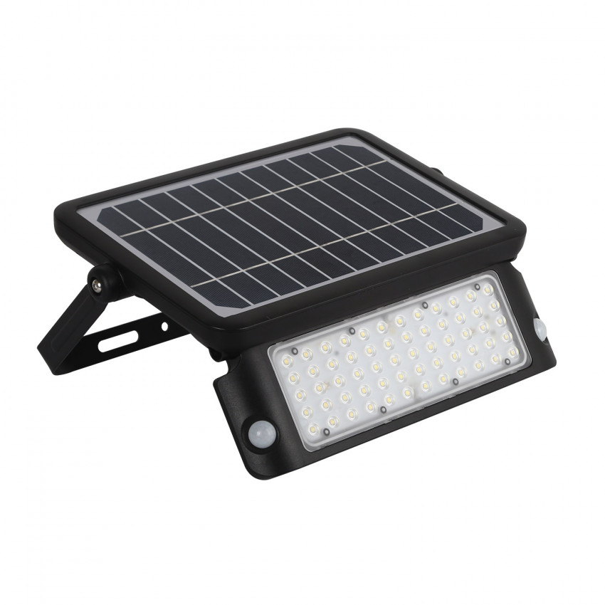 Schijnwerper Zonne-energie LED met PIR-beweging en Schemeringssensor 10W IP65
