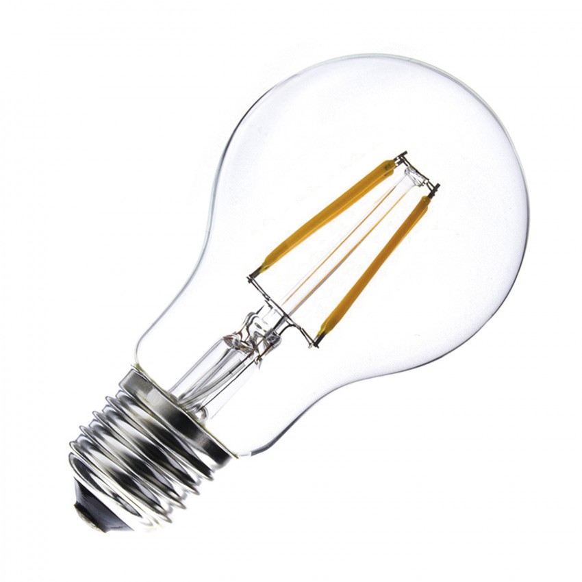 A60 E27 6W LED gloeidraad lamp (dimbaar) 