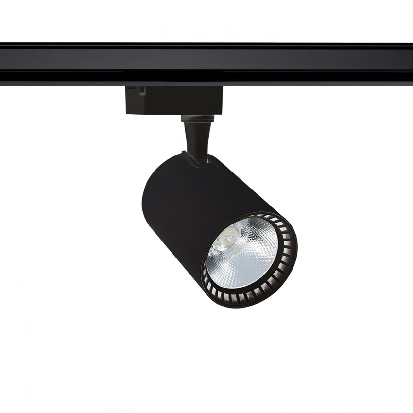LED Spotlight voor eenfasige Rail 40W Bron Zwart