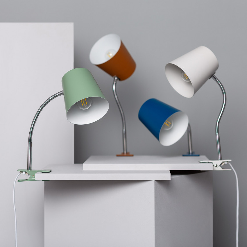 Bureaulamp Flexo met Klem Delavan