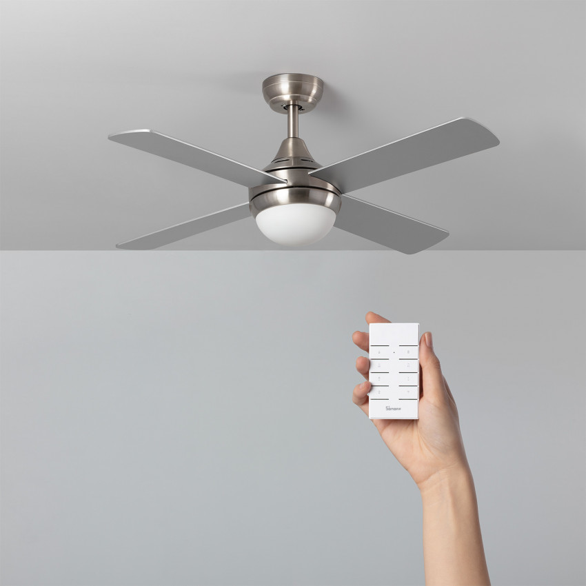 Ventilador de Techo LED Smart Forest Tº de Color Seleccionable 15W Madera