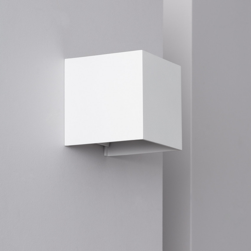 Wandlamp Outdoor LED 6W Aluminium Dubbelzijdige Eros White   