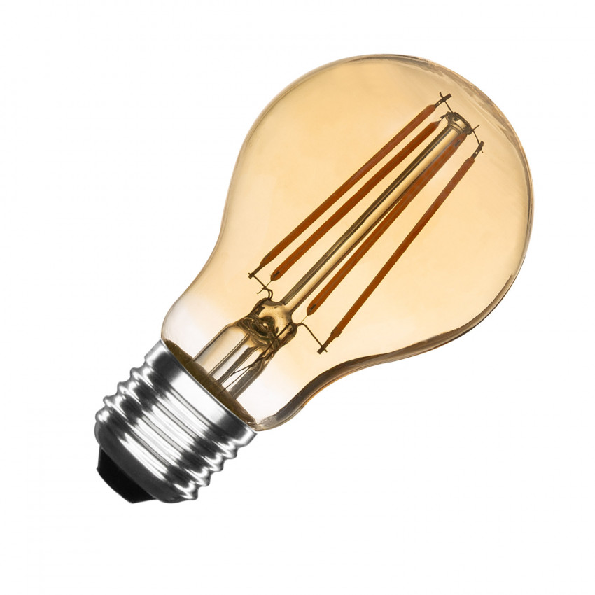LED Lamp E27 6W 540 lm A60 Gold    