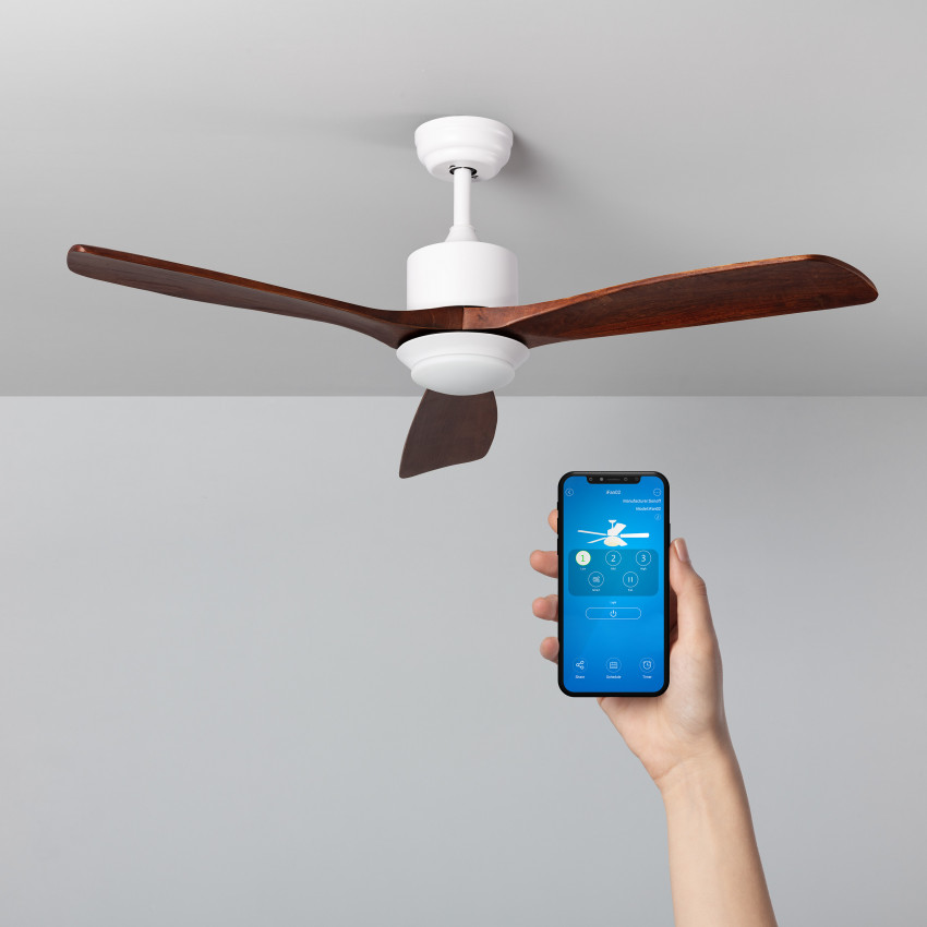 Plafondventilator Forest  WiFi LED 132cm motor AC