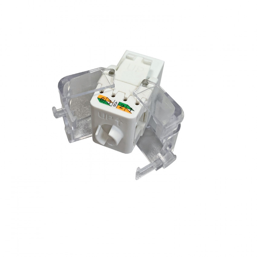 Conector Slim Vrouwelijk RJ45 UTP CAT6 tool-less OPENETICS 5822