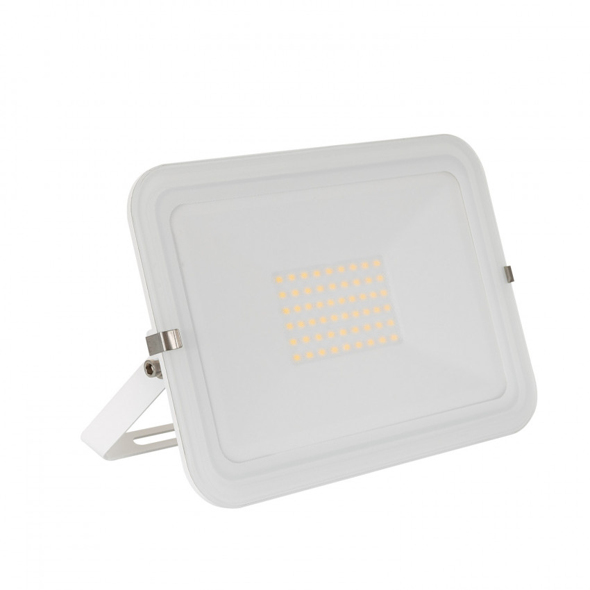 Schijnwerper Slim Glas Wit LED 50W 120lm/W IP65 