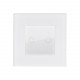 Interruptor Doble con Marco Cristal Modern