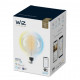 Bombilla LED Smart WiFi E27 G200 Regulable WIZ Filamento 6.7W
