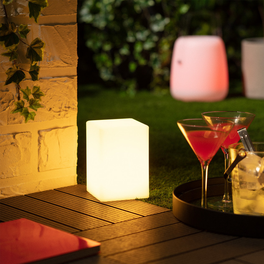 Tafellamp Outdoor LED 2.5W RGB Draagbaar met Accu Oplaadbaar Kozan