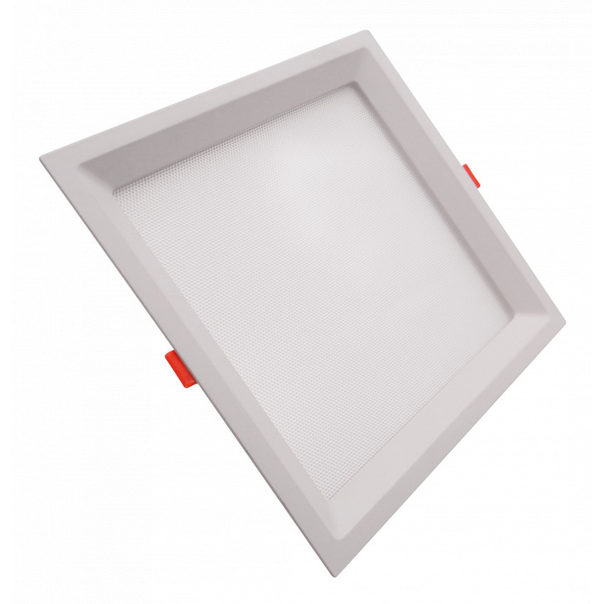 LED Downlight  Vierkant 16W CCT selecteerbare Slim LIFUD Microprismatisch (UGR17) zaagmaat 150x150 mm  