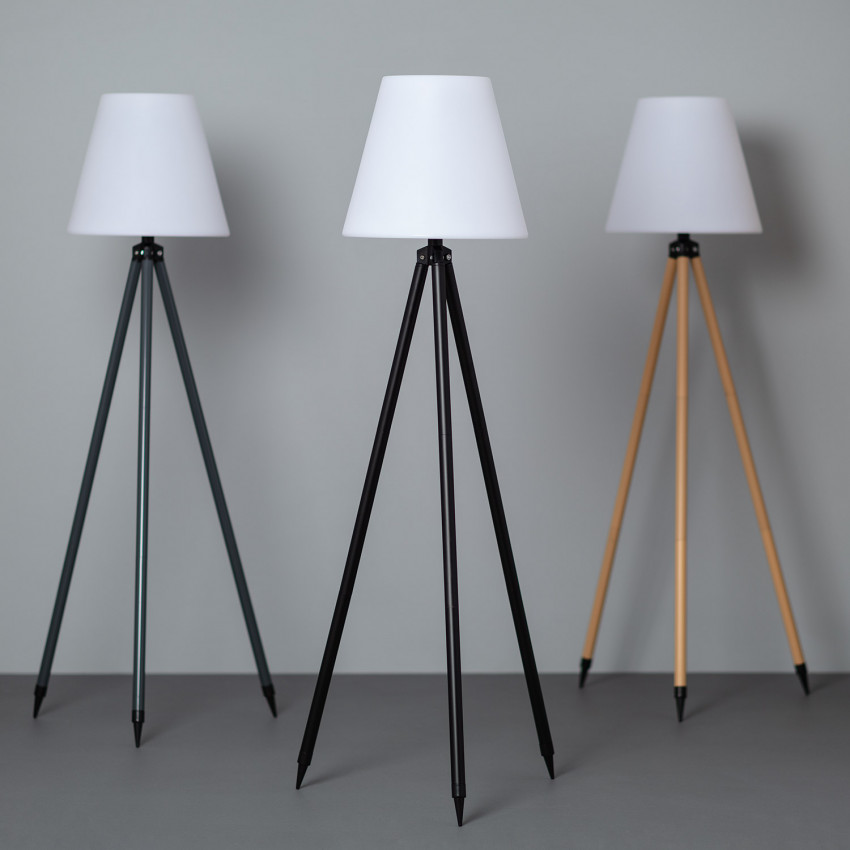 Staande Lamp Outdoor Metaal RGB Solar met accu USB Oplaadbaar Kefre 