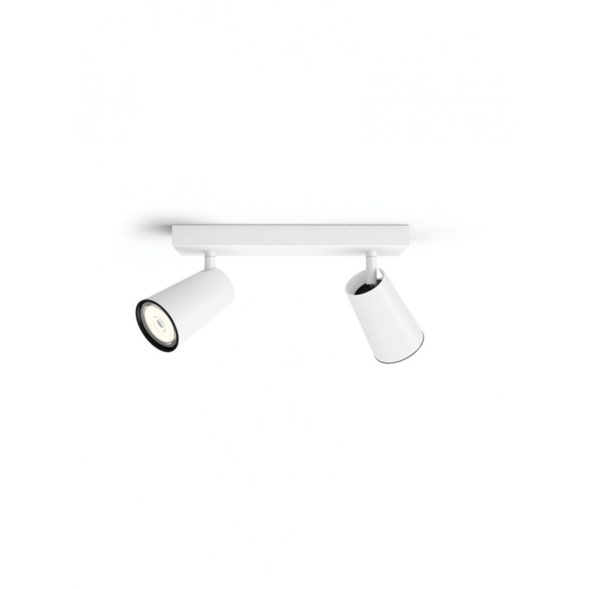 Plafondlamp PHILIPS Paisley LED met 2 Spotlights