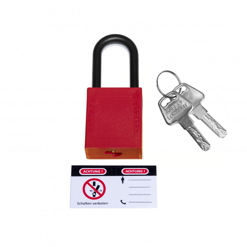 Geïsoleerd hangslot CATU AL261 Diverse kleuren