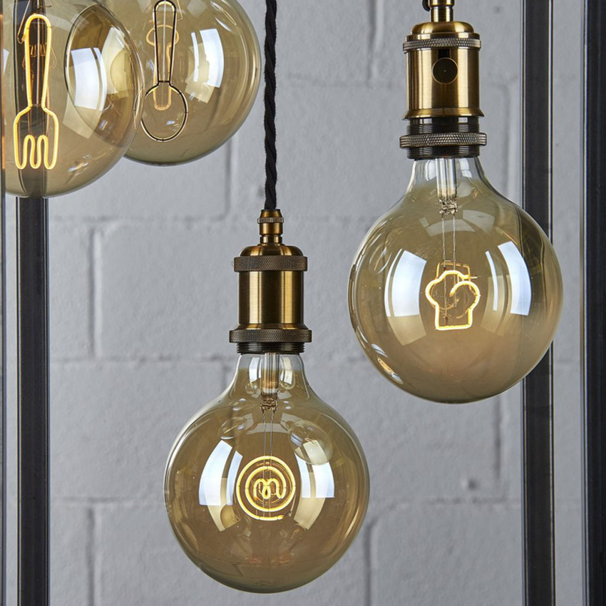 Bombilla LED E27 AMARCORDS Masterchef Logo filament