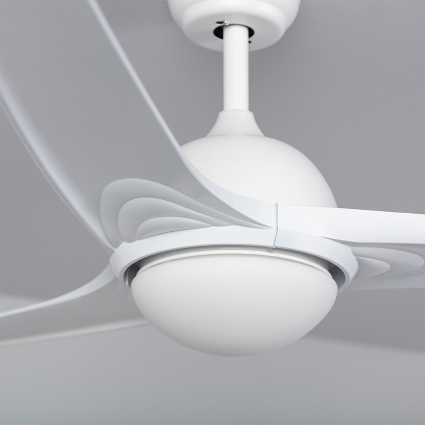 Ventilador de Techo Leo LED Blanco 60W
