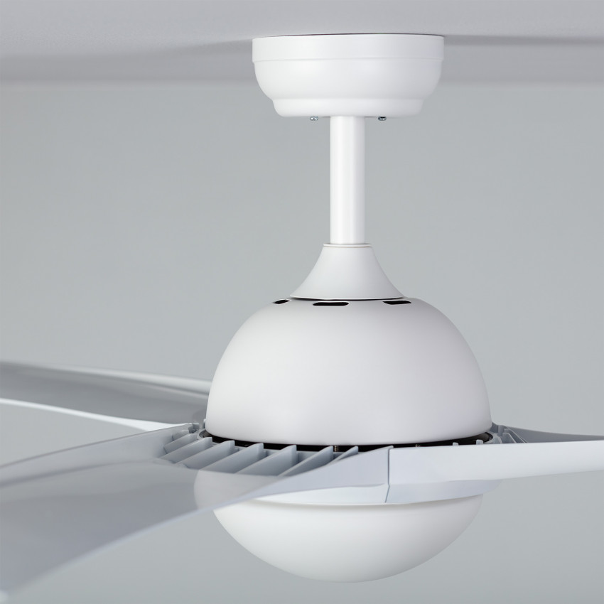 Ventilador de Techo Leo LED Blanco 60W