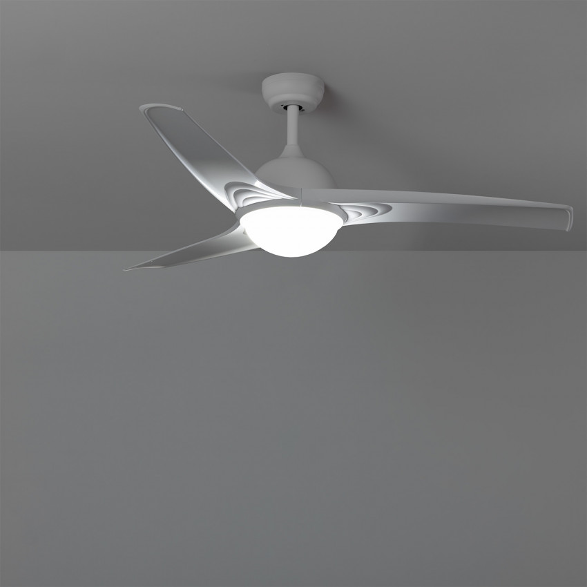 Ventilador de Techo Leo LED Blanco 60W