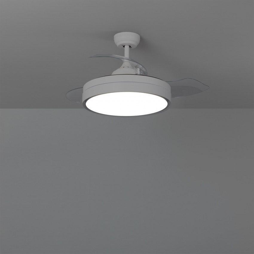 Ventilador de Techo Dalori LED Blanco 36W DC