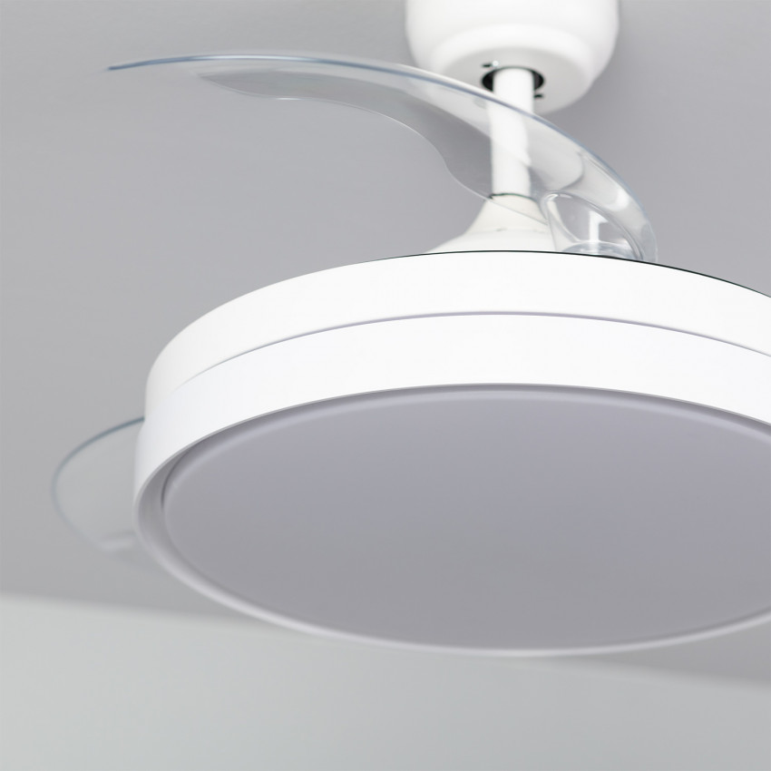 Ventilador de Techo Dalori LED Blanco 36W DC