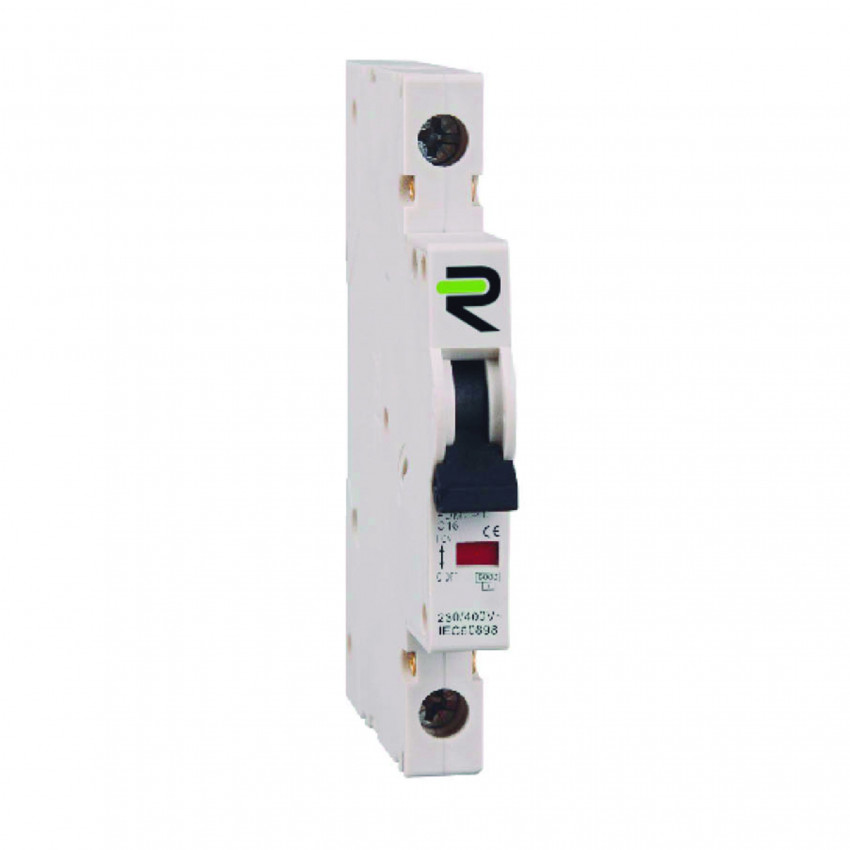 Micro Magneetschakelaar Woning  1P 20-40A 6kA Curva C MAXGE  