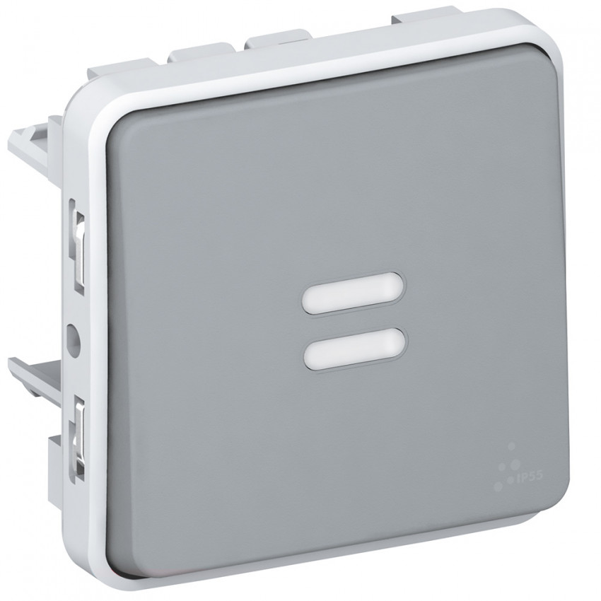 Drukknop verlicht  Plexo LEGRAND 069542